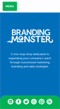 Mobile Screenshot of brandingmonster.com